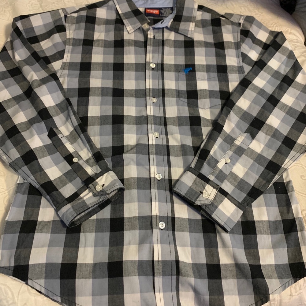 Wrangler Button Up Longsleeve BOYS - Picture 4 of 7